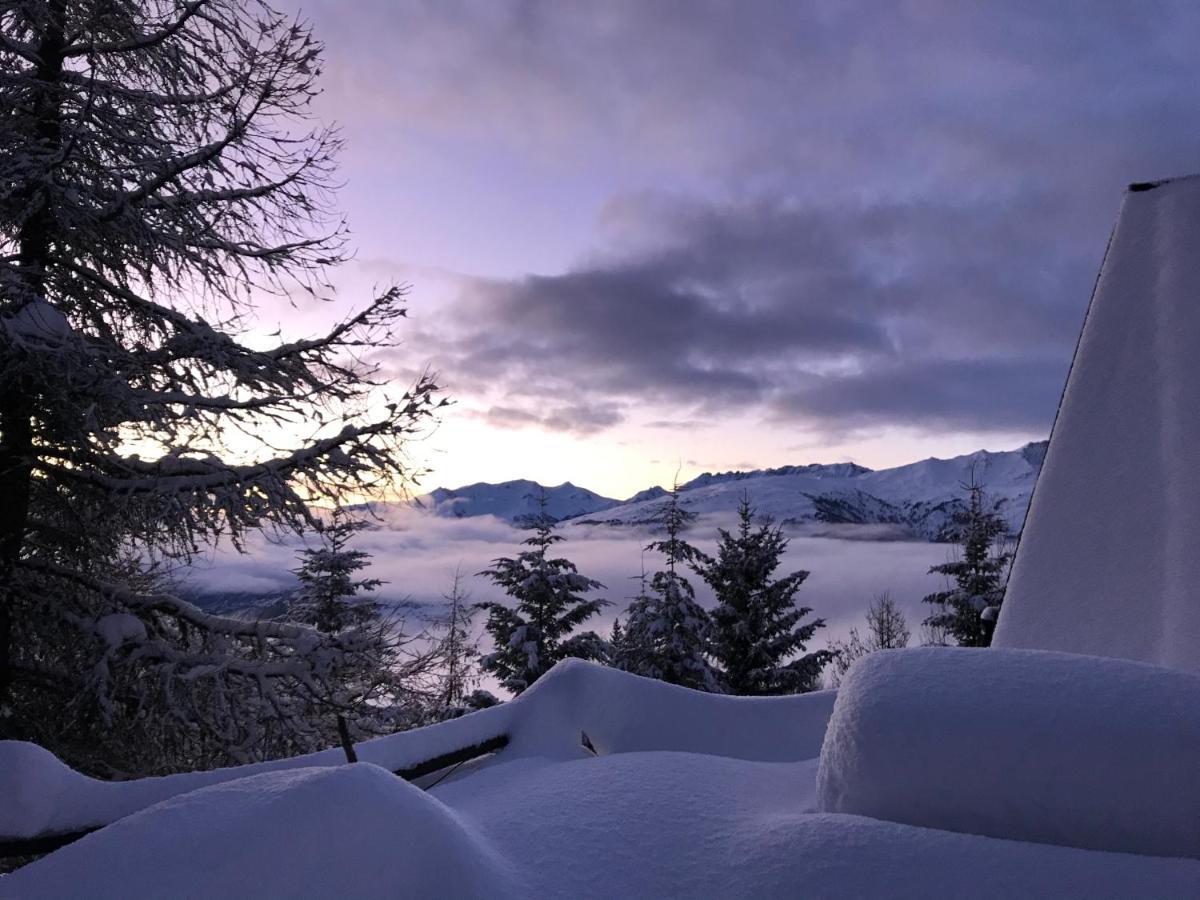 Le Chalet Pointu De Capucine Villa Bourg-Saint-Maurice Luaran gambar