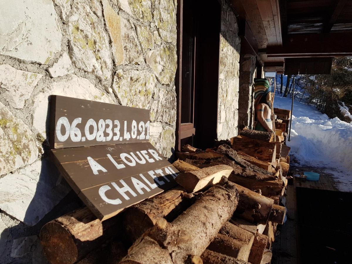 Le Chalet Pointu De Capucine Villa Bourg-Saint-Maurice Luaran gambar